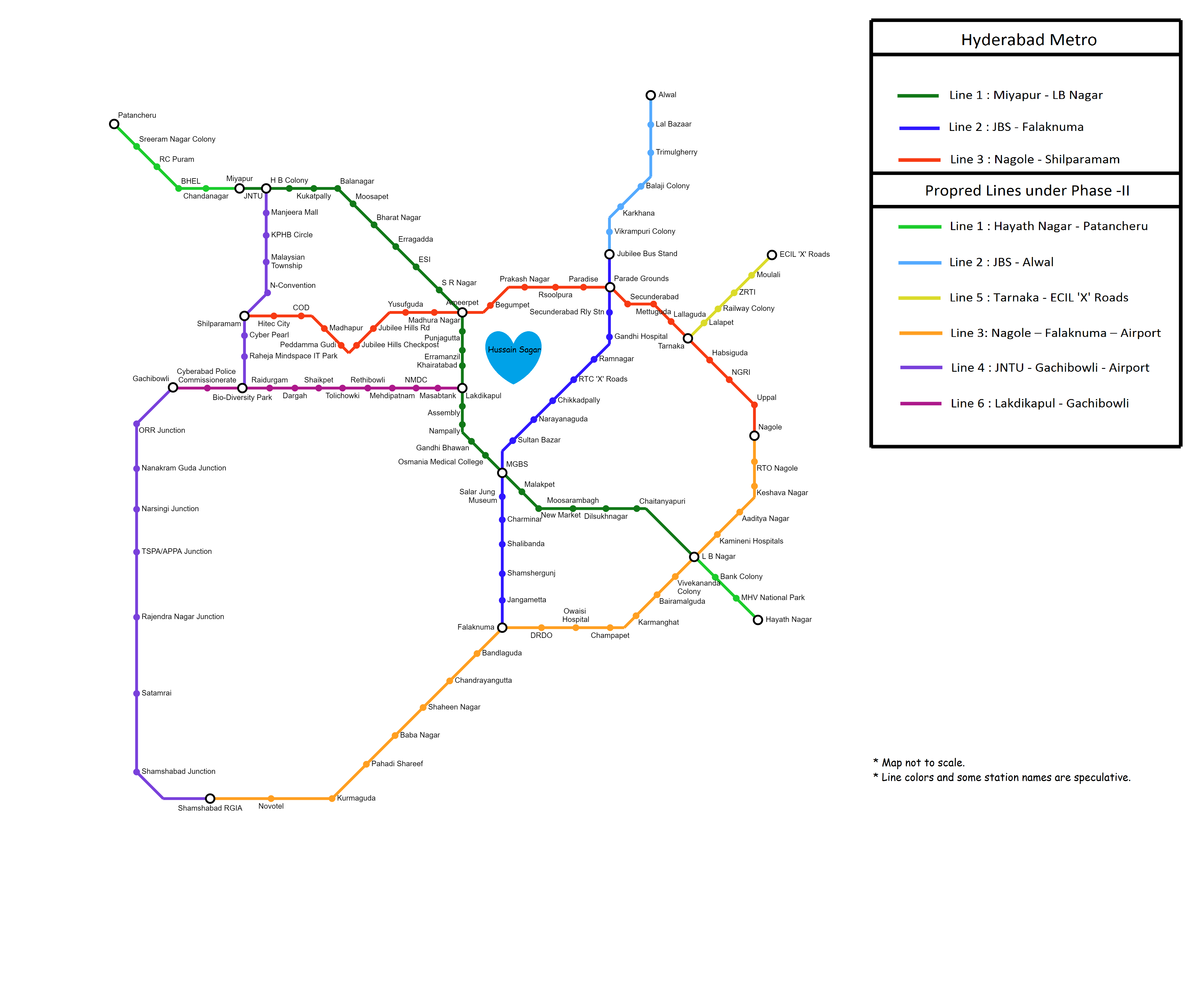 Metro Routes